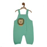 ZOO BII DOO – Nest Basic Cross-Button Dungaree – Seafoam Green