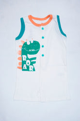 Dino Drive Sleeveless Full Length BodySuit