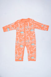 Dino Drive Sleeping Suit
