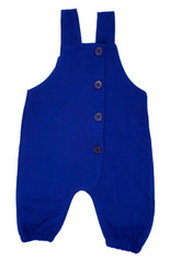 Just Smile Dungree Cross Button