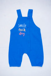 Just Smile Basic Dungree Cross Button