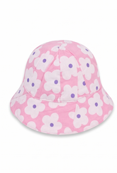 Milky Flora Cap: Premium Floral Cotton Bucket Hat for Kids