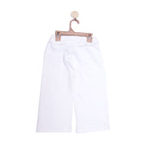 Solid white full length Pyjama