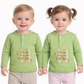 Chota Sa Makora Henley Sweatshirt - Pista Green