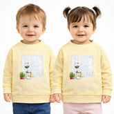 Ek Kawwa Piyasa Round Neck Sweatshirt - Cream