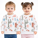 Lets Draw Round Neck Sweatshirt