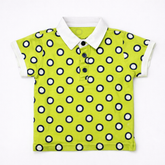 Polka Dot Lime Polo