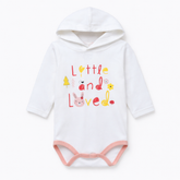 Happy Season Long Sleeve Bodysuit with Hood