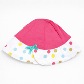 Pretty Polka Bonnet Cap