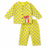 Sporty Tiger 2-Pieces Night Suit