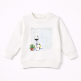 Ek Kawwa Piyasa Round Neck Sweatshirt - White