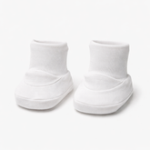 Retro White Booties