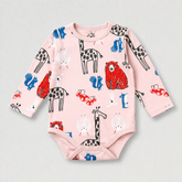 Let's Draw Big Long Sleeve Bodysuit