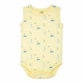 Little Sailor Sleeves Less Bodysuit