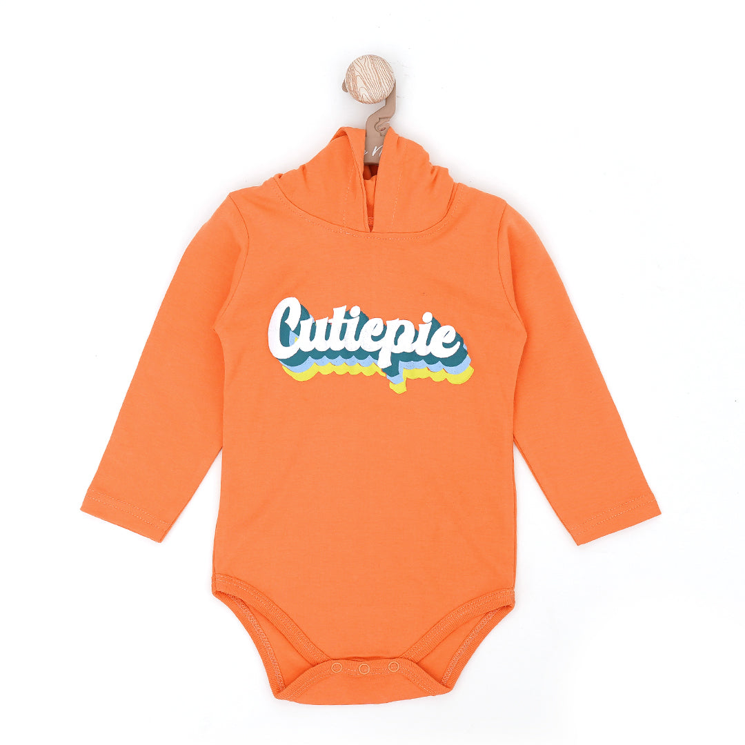 Retro Baby Hoodie Bodysuit – The Nest - Main Image