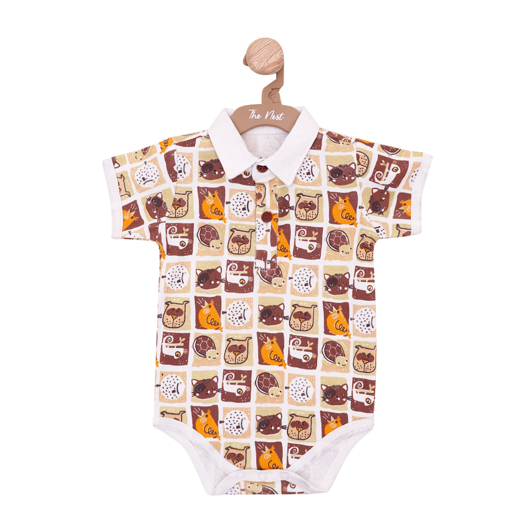 Safari Snuggle Baby Bodysuit