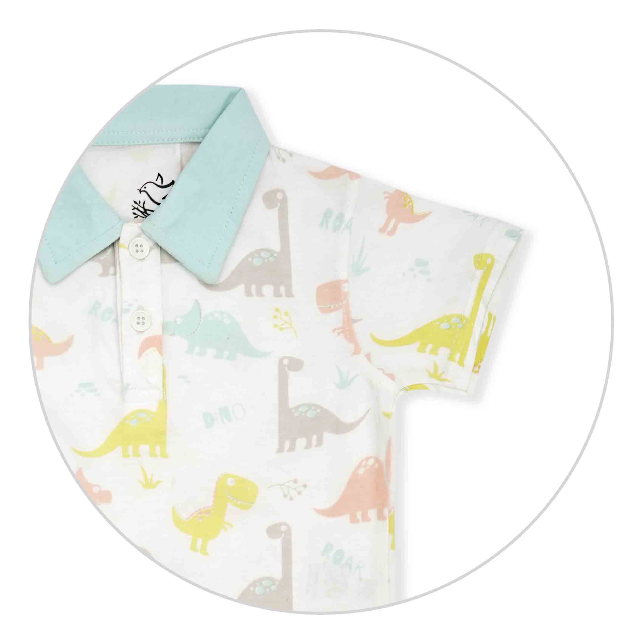 Dino Dream Collared Polo