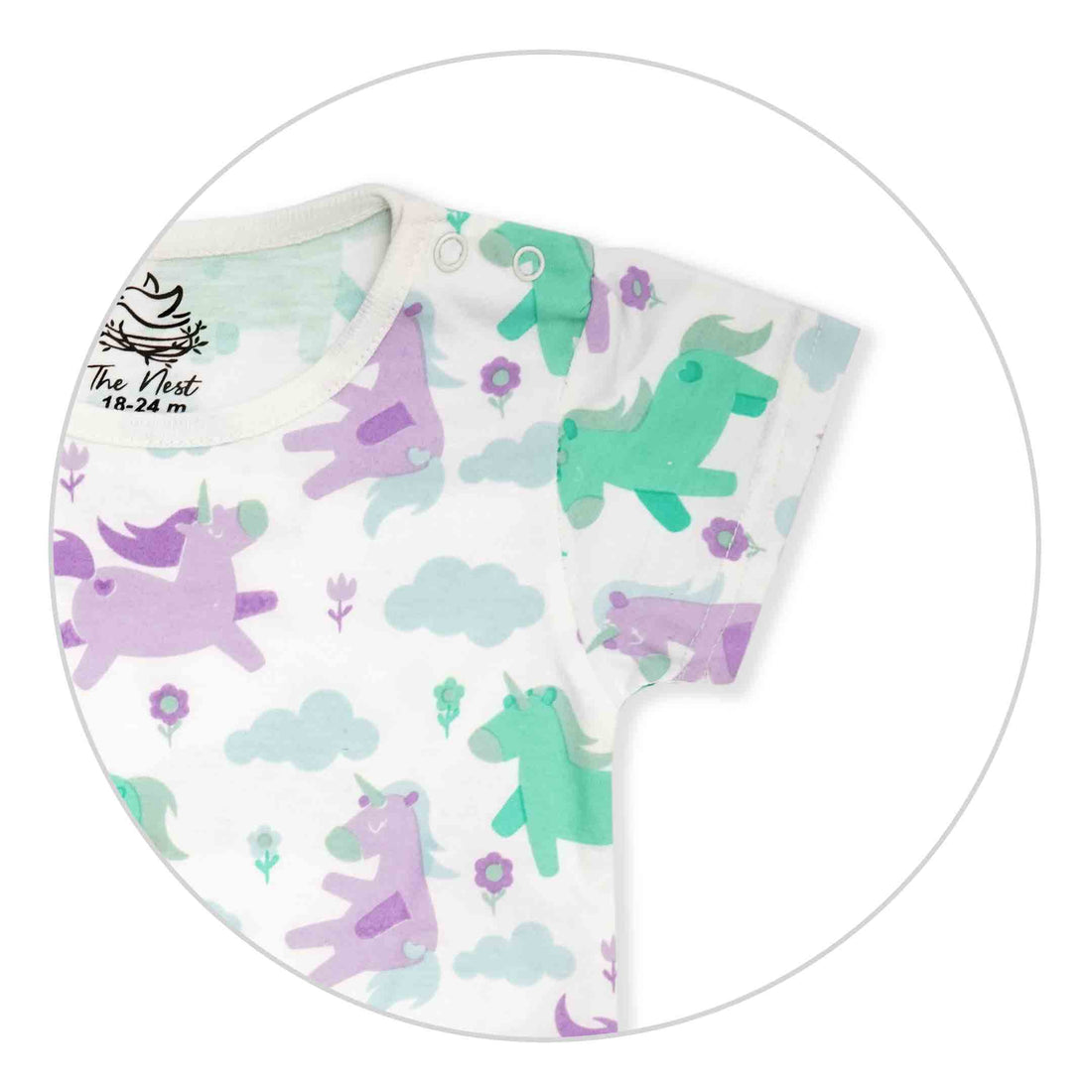 Darling Unicorn Cap Sleeve Tee