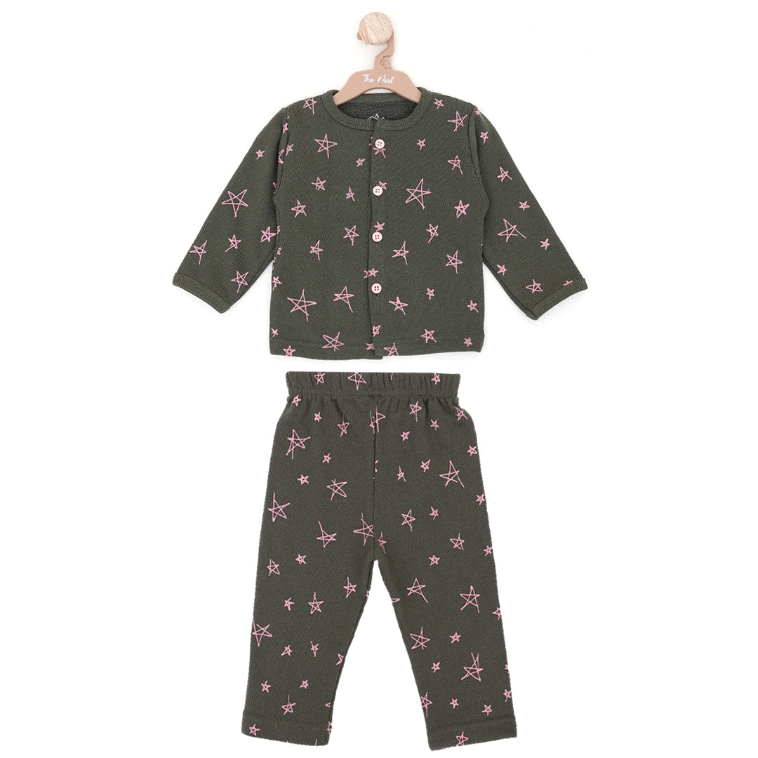 Let's draw big Pyjama set