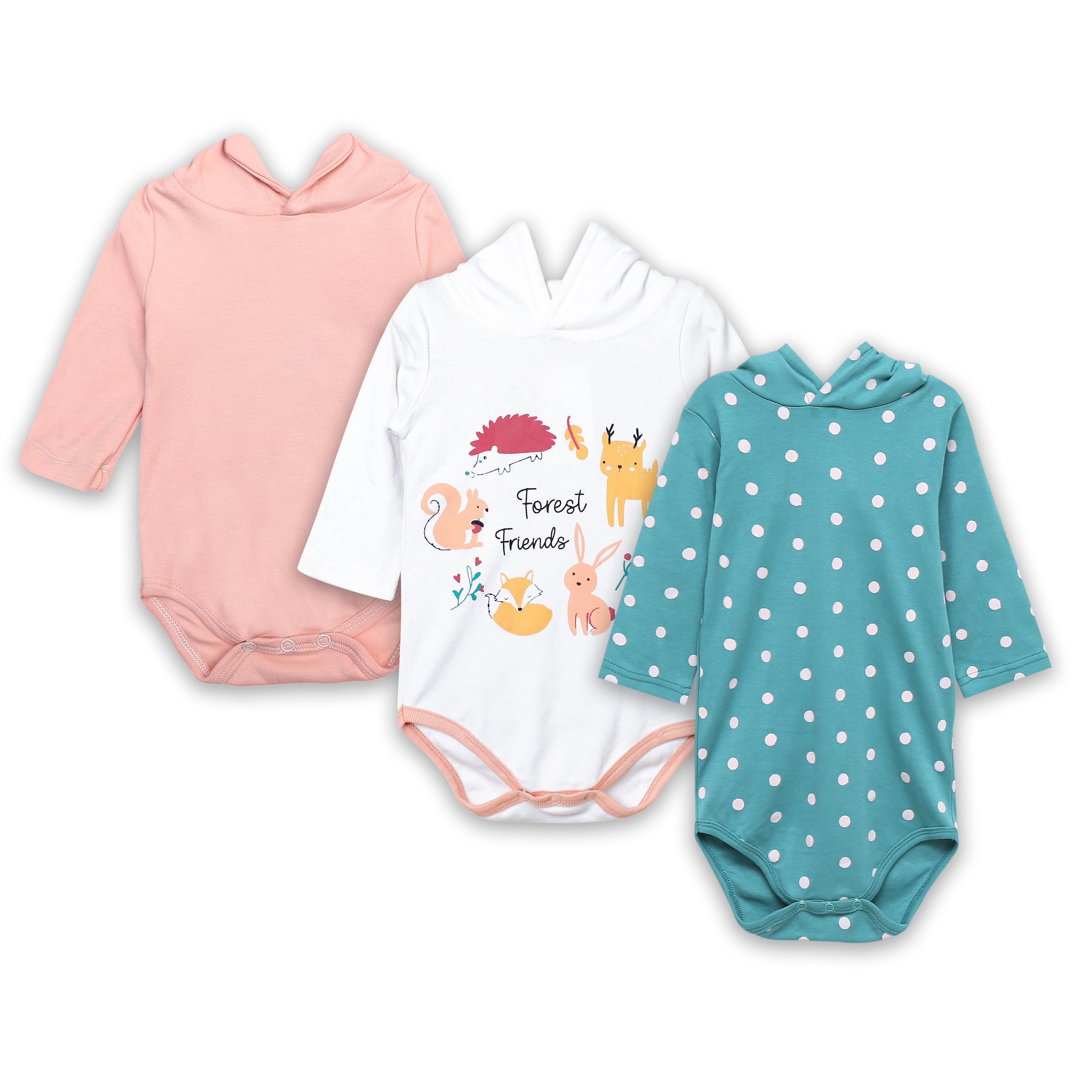 Autumn Forest Bodysuit Pack Of 3