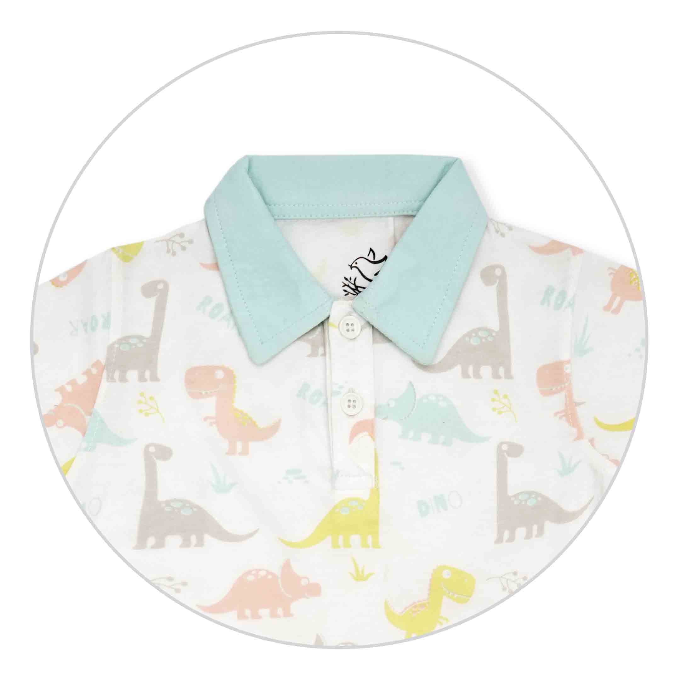 Dino Dream Collared Polo