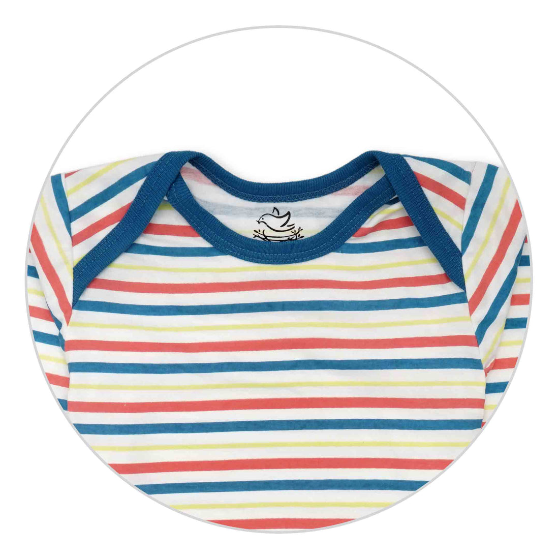 Fun In The Sea Stripe Long Sleeve Bodysuit