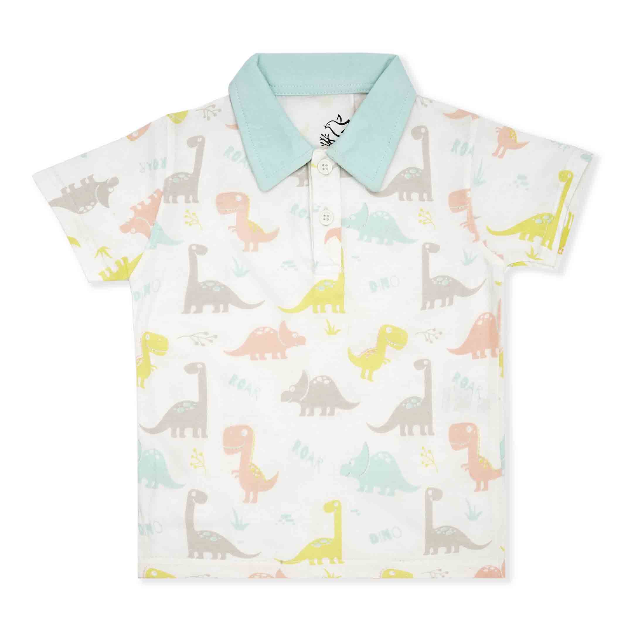 Dino Dream Collared Polo