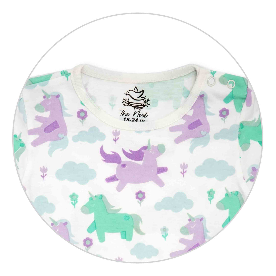 Darling Unicorn Cap Sleeve Tee