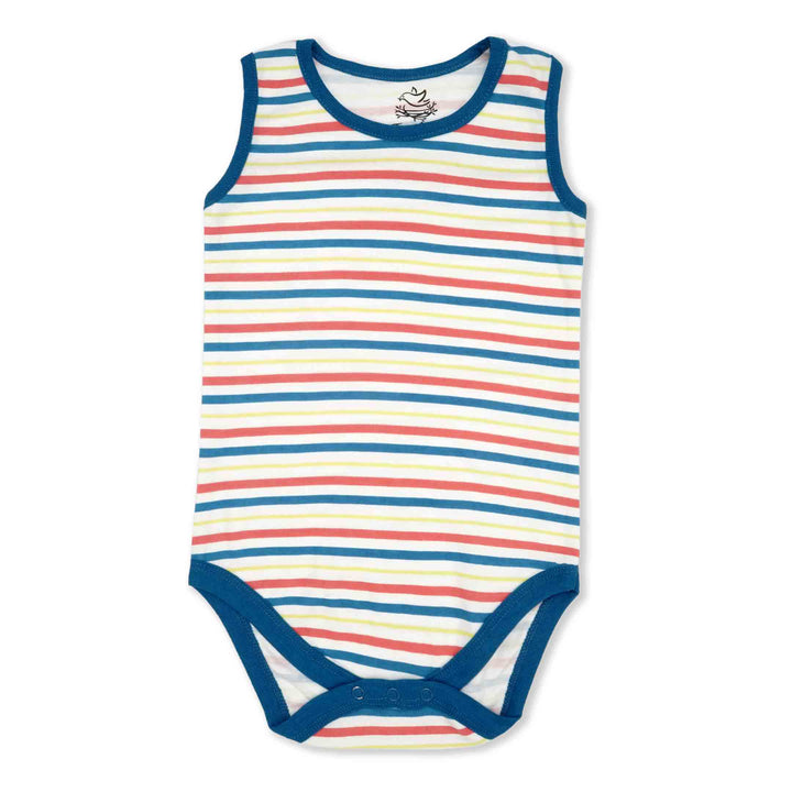 Fun In The Sea Stripe Bodysuit