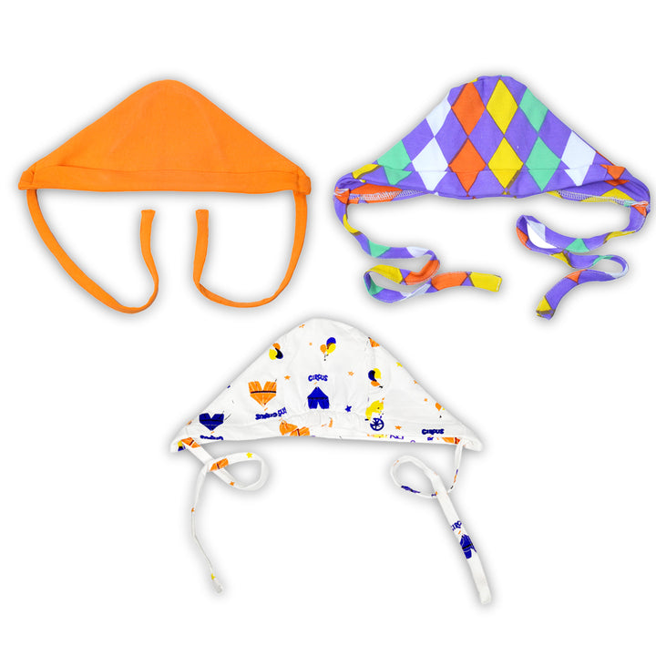 Circus Merry-go-round caps pack of 3