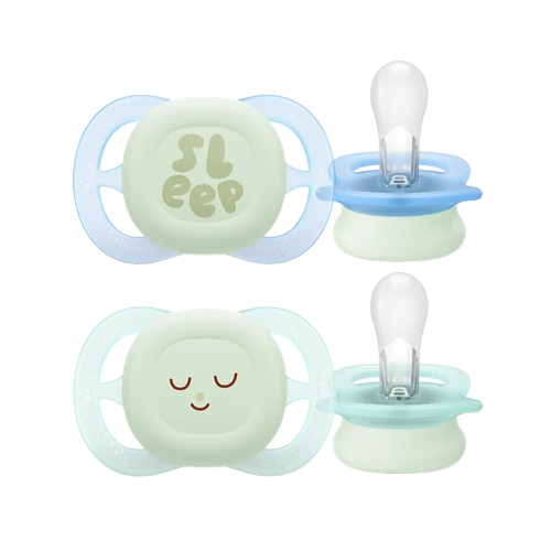 Philips Avent Soother Ultra Start Night time 0-2M (SCF075/08)