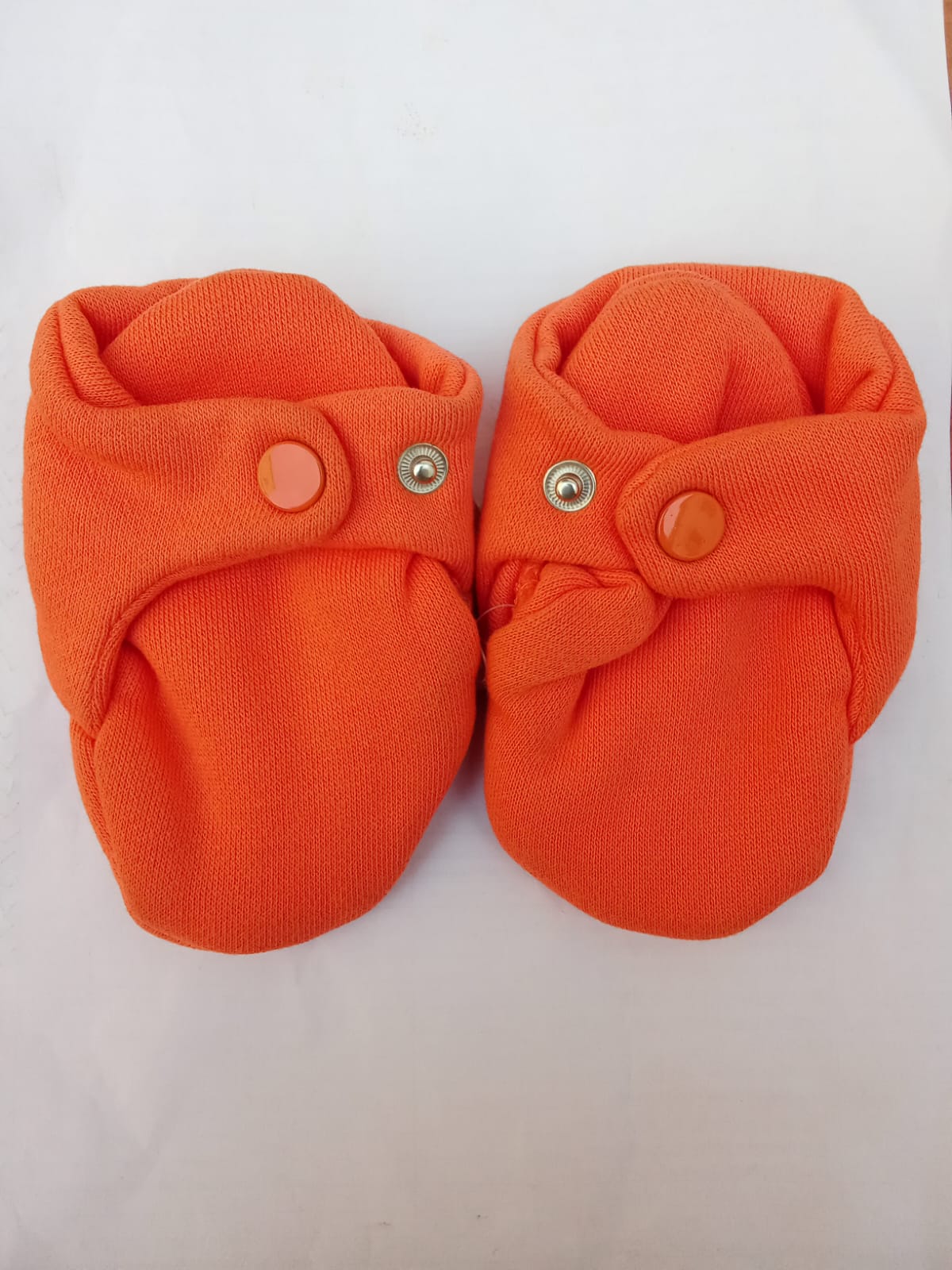 Orange Booties