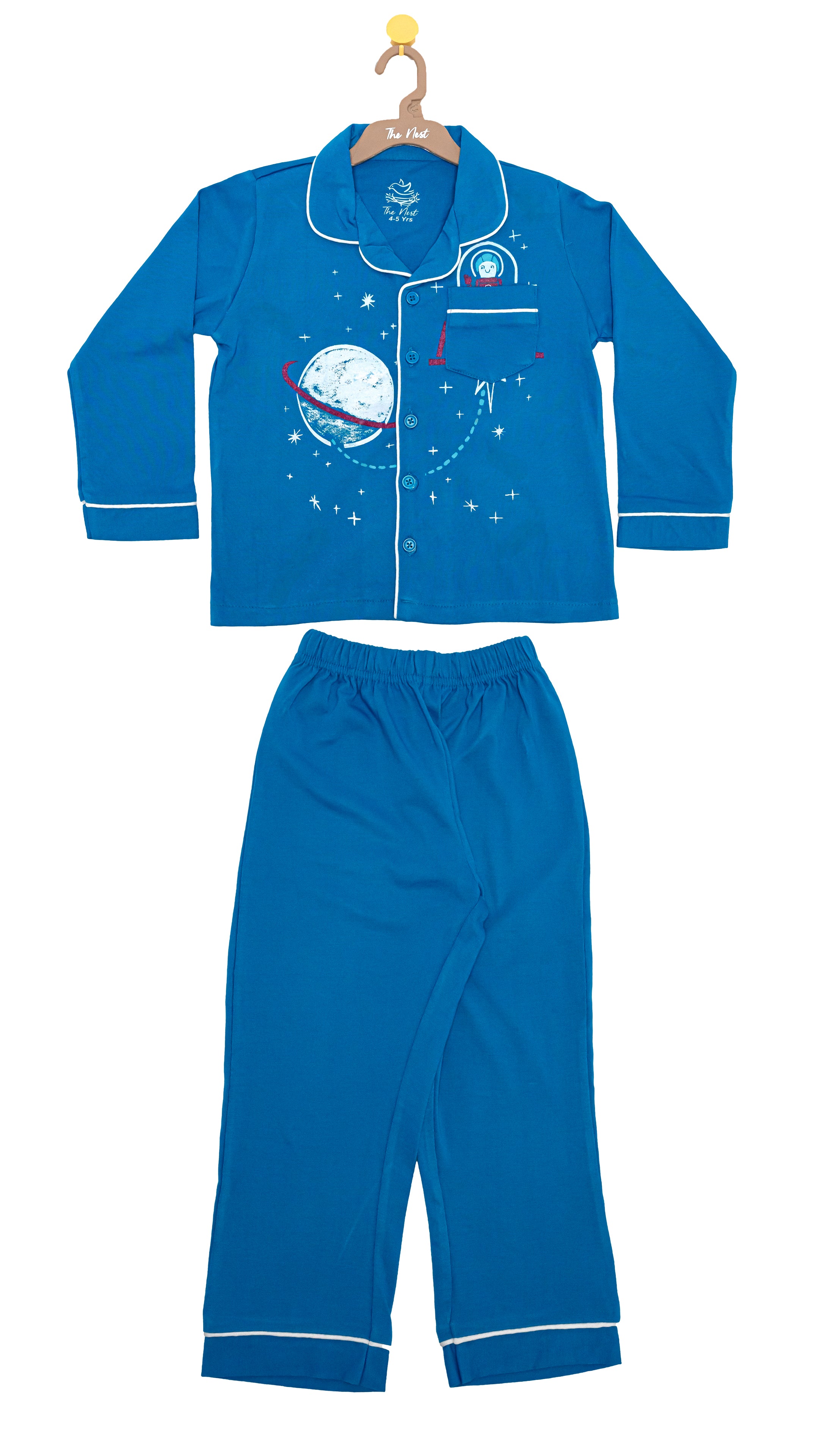 Need More Space Pipping Night Suit
