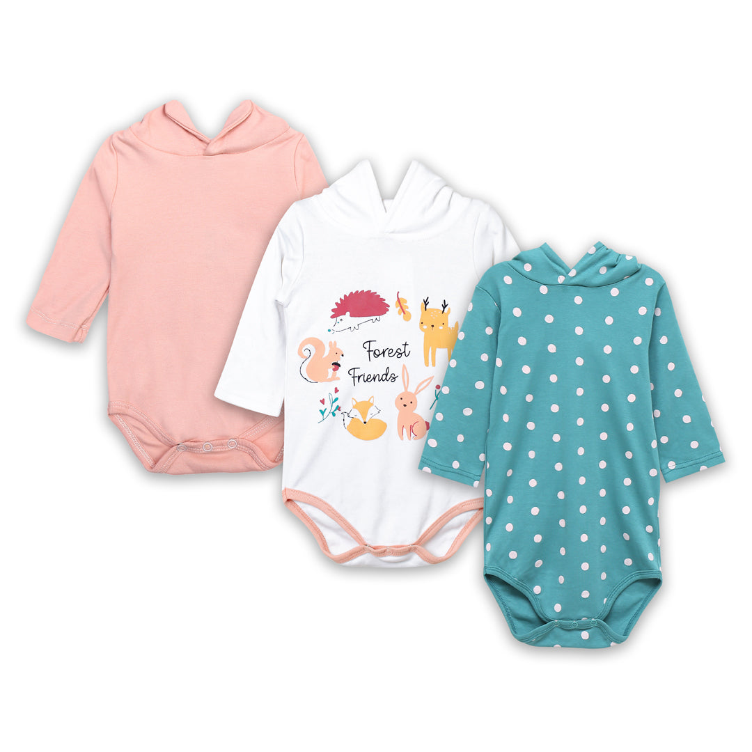 Autumn Forest Bodysuit Pack Of 3