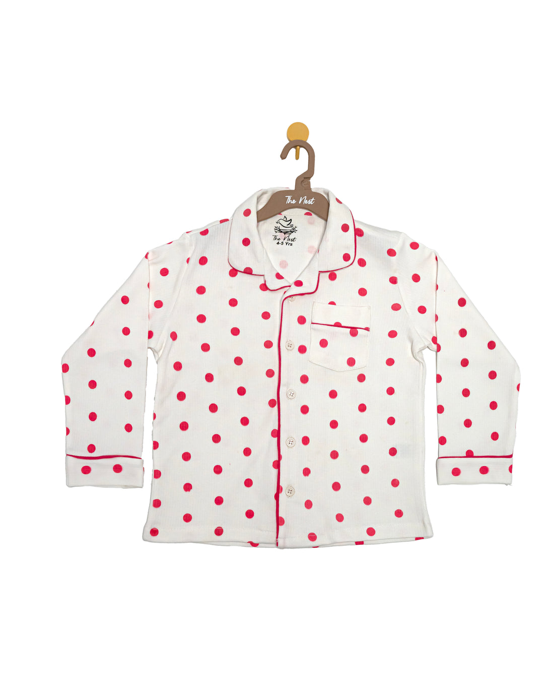 2-piece Night Suit—Polka dots