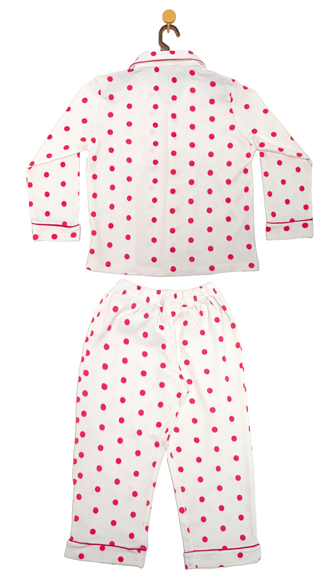 2-piece Night Suit—Polka dots