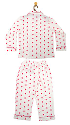 2-piece Night Suit—Polka dots