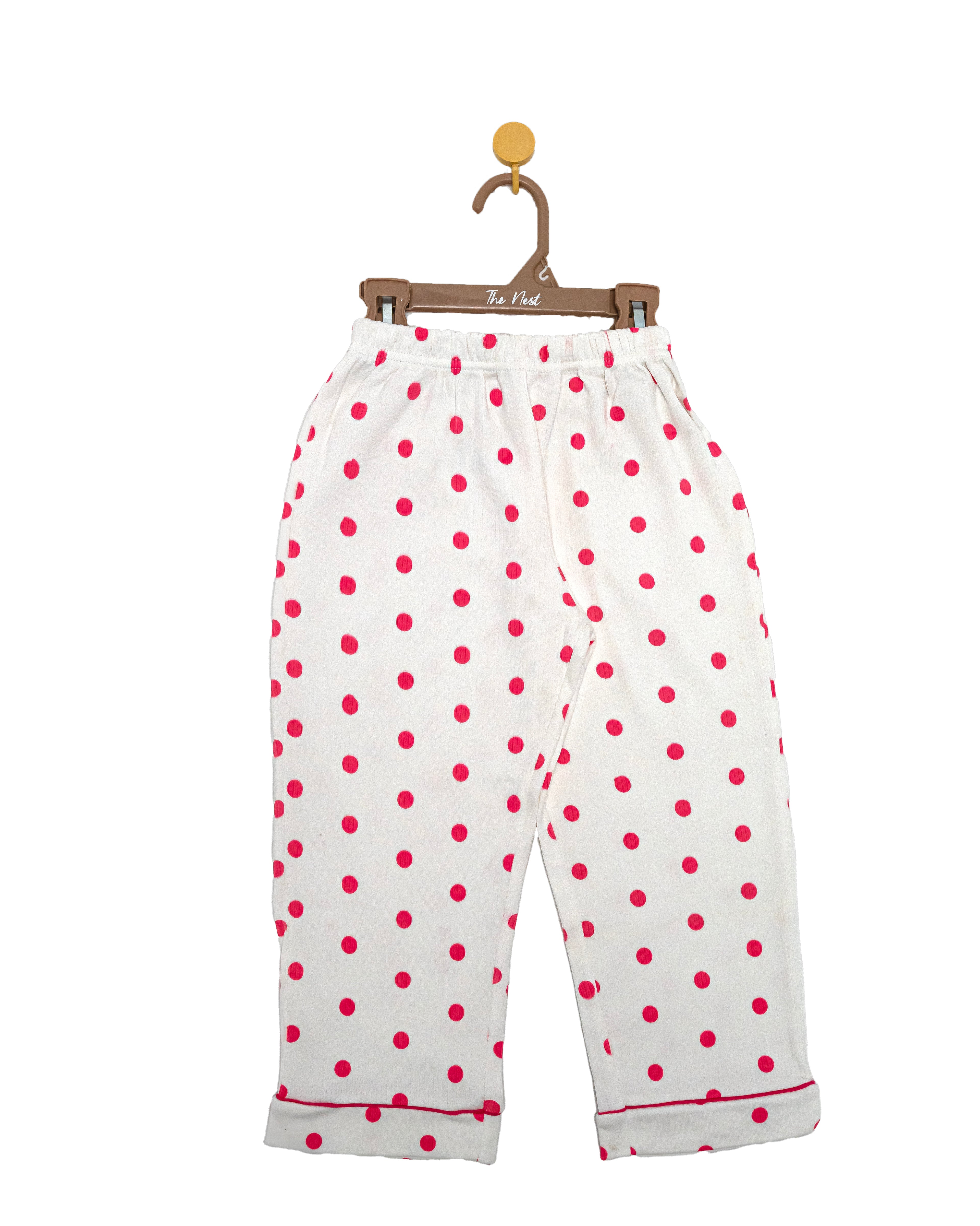 2-piece Night Suit—Polka dots