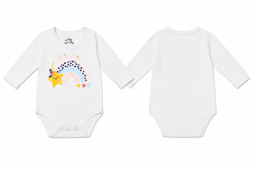 Generic Long Sleeve Body Suit White