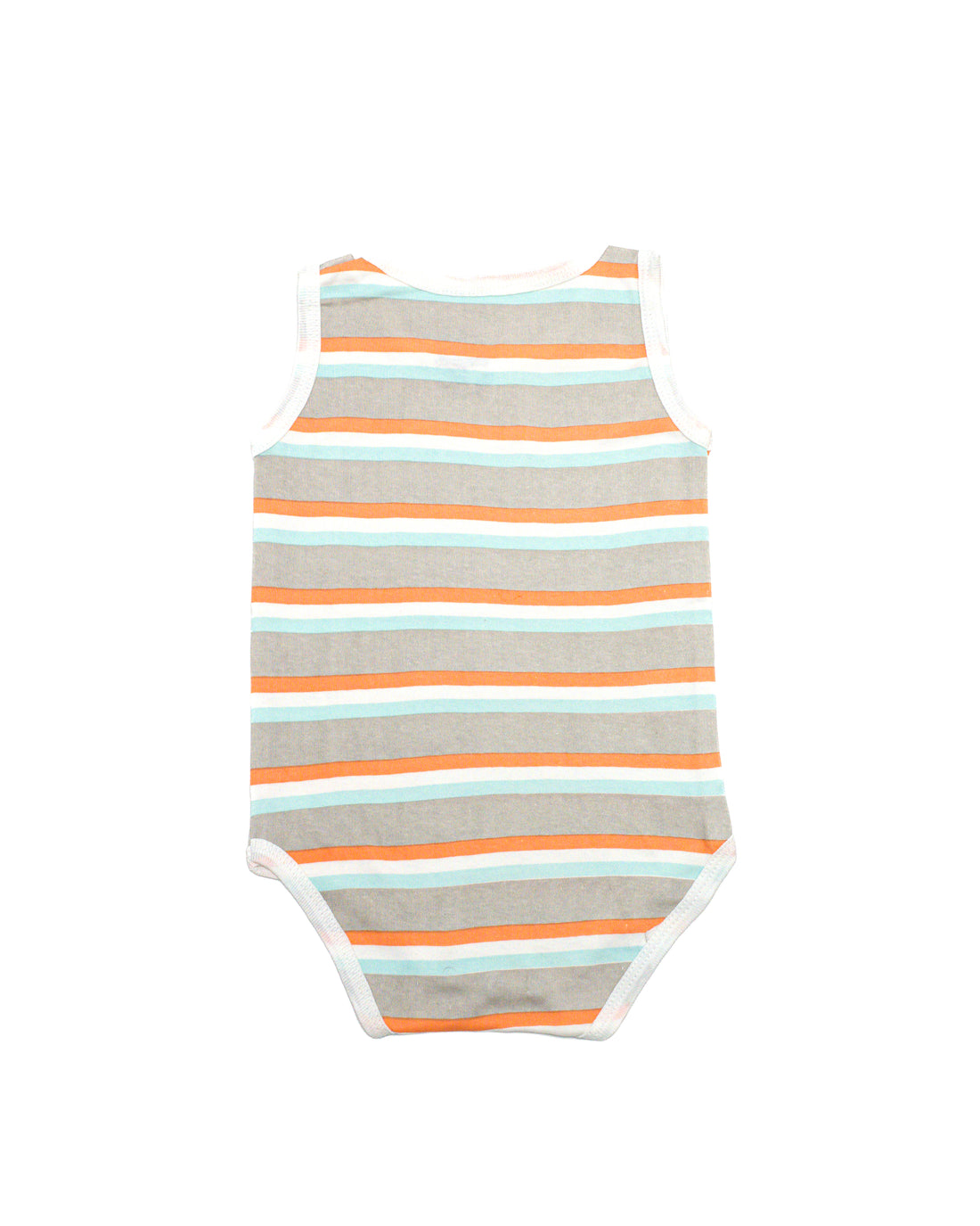 Generic Sleeve Less Body Suit Stripe Print