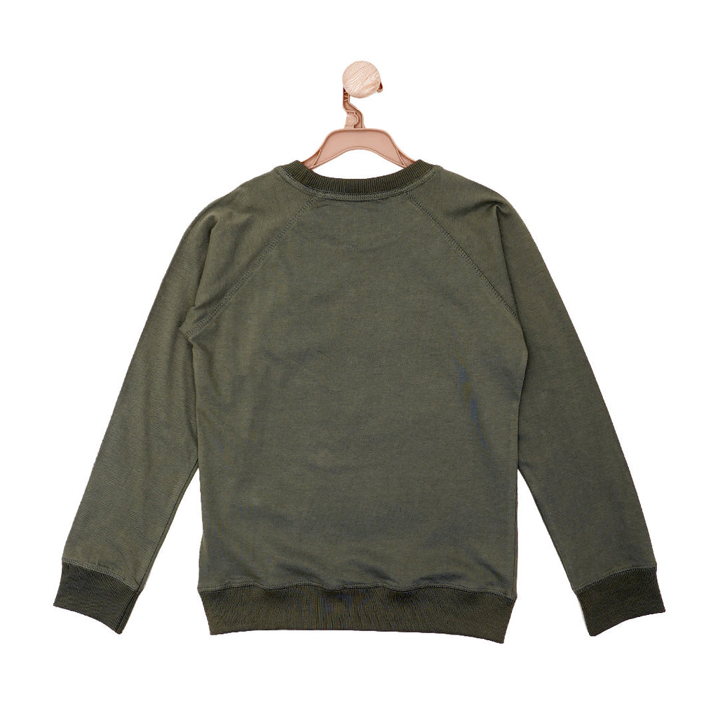 Army Armour Round Neck Sweatshirt - Green