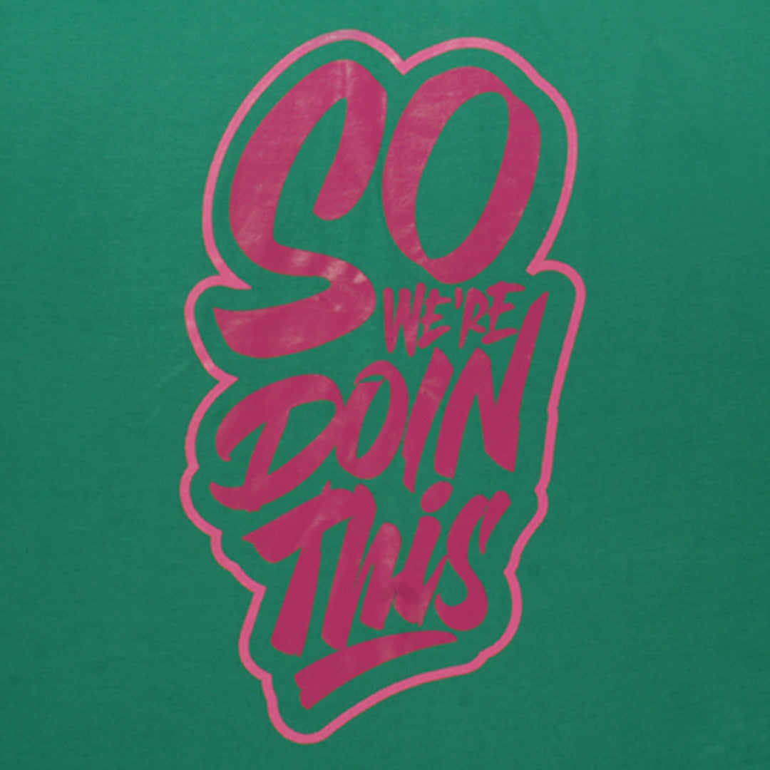 Girls Baggy T-Shirt (Green Lake)