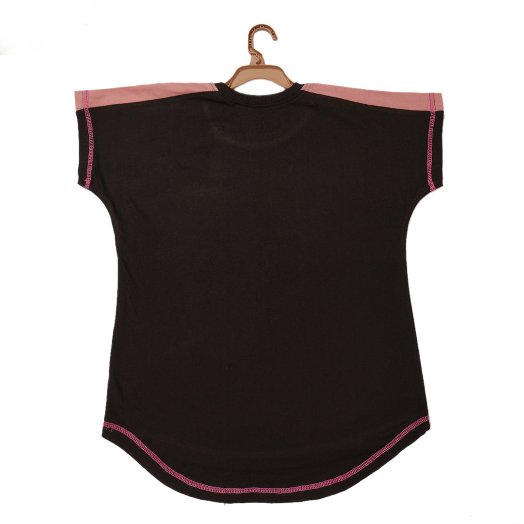 Girls Baggy T-Shirt (Black)