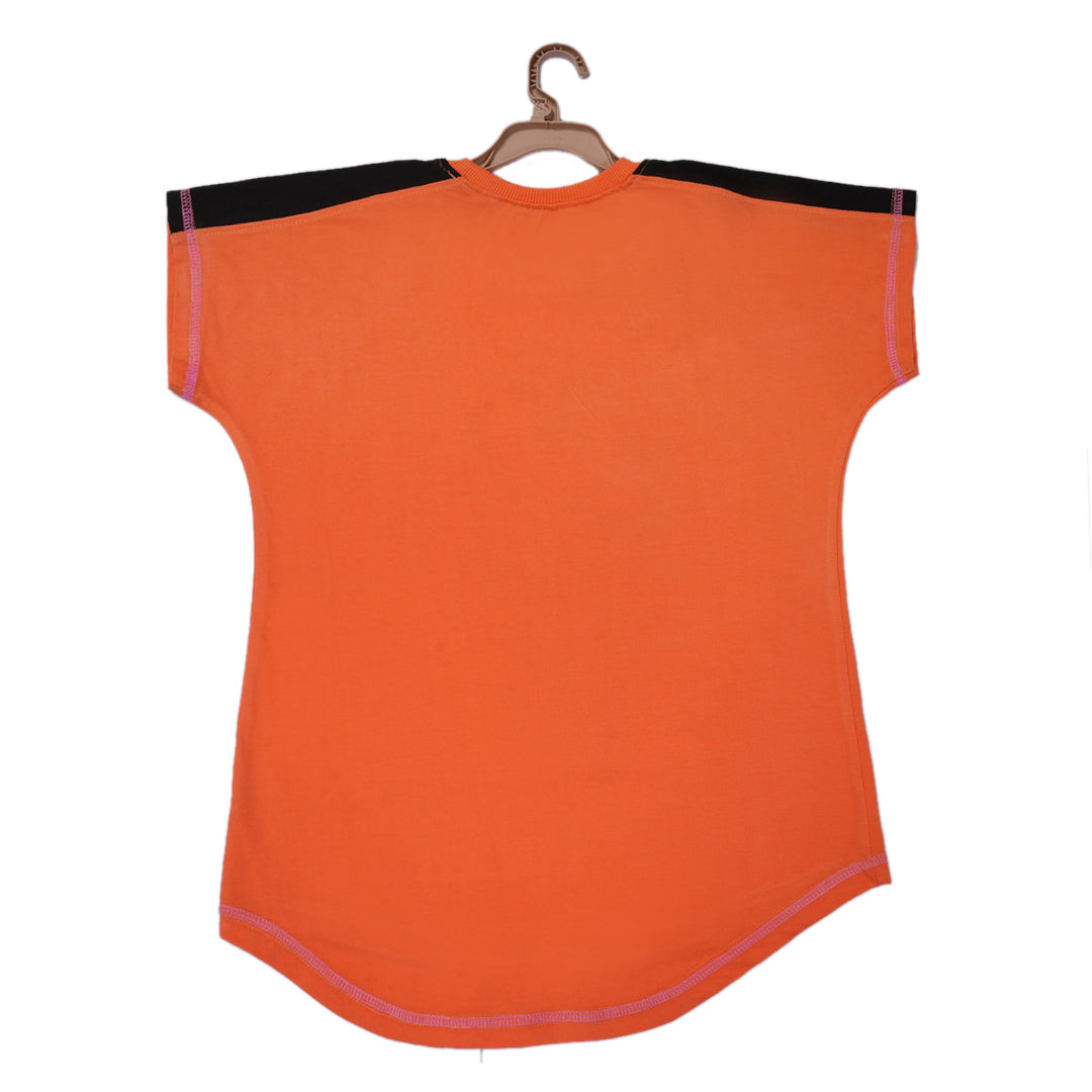 GENERIC Girls Baggy T-Shirt Orange