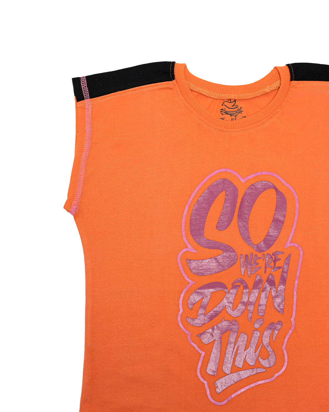 GENERIC Girls Baggy T-Shirt Orange