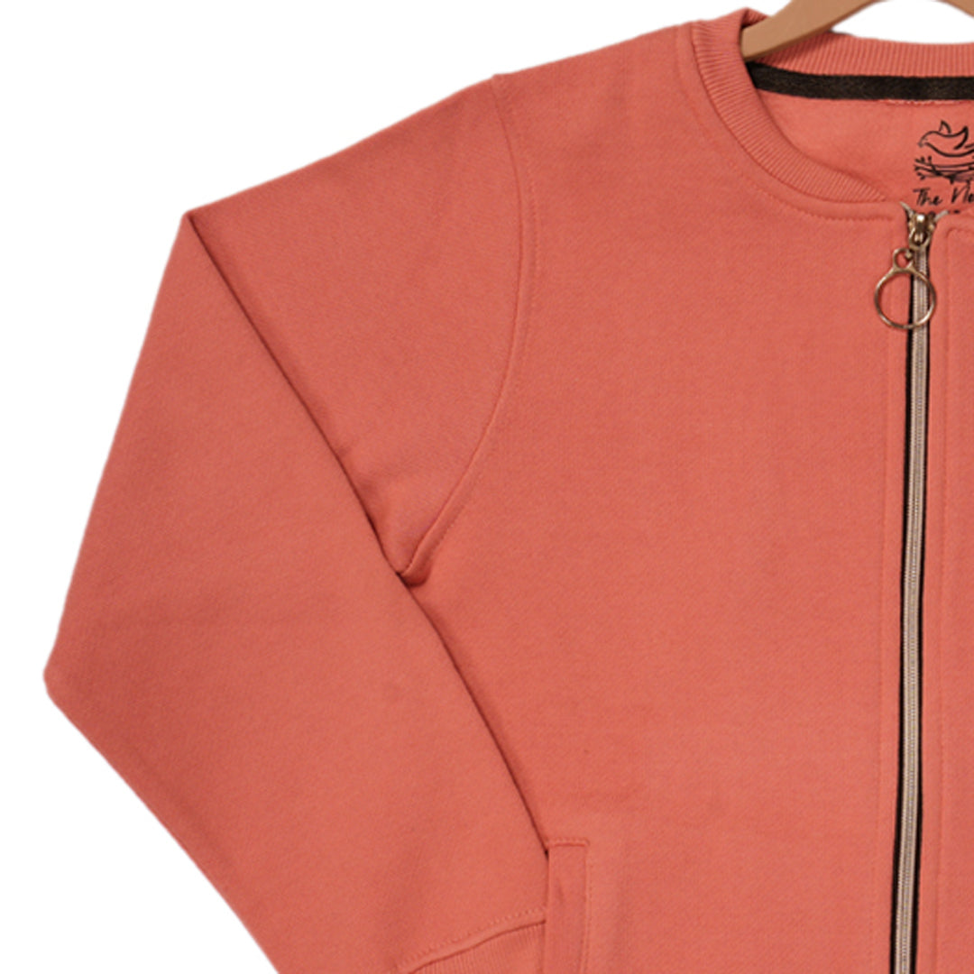 GENERIC Girls Jacket Mauve