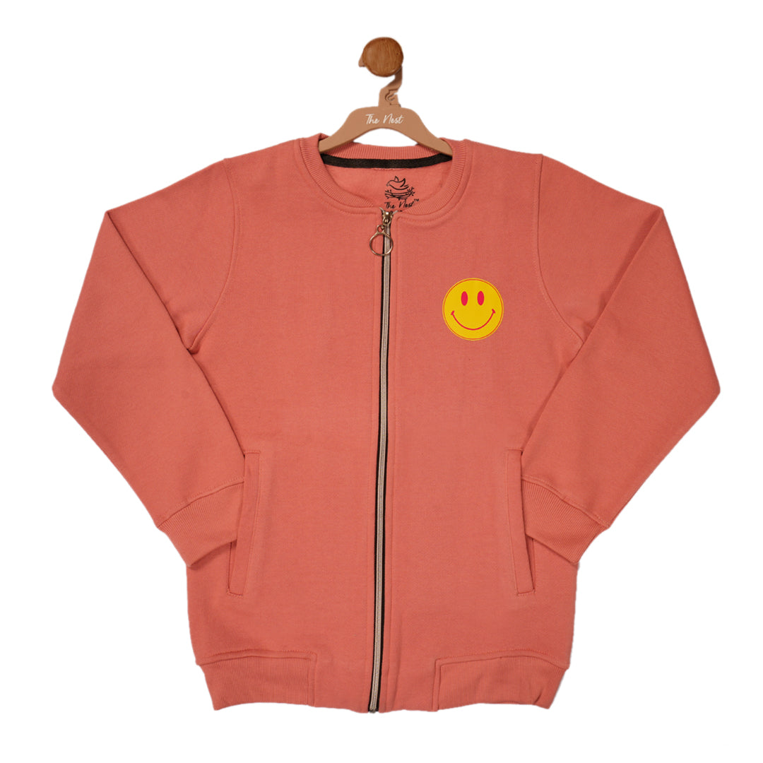 GENERIC Girls Jacket Mauve