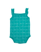 Apple of My Eye Sleeves Less Frill Bodysuit