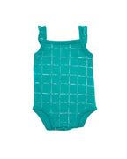 Apple of My Eye Sleeves Less Frill Bodysuit