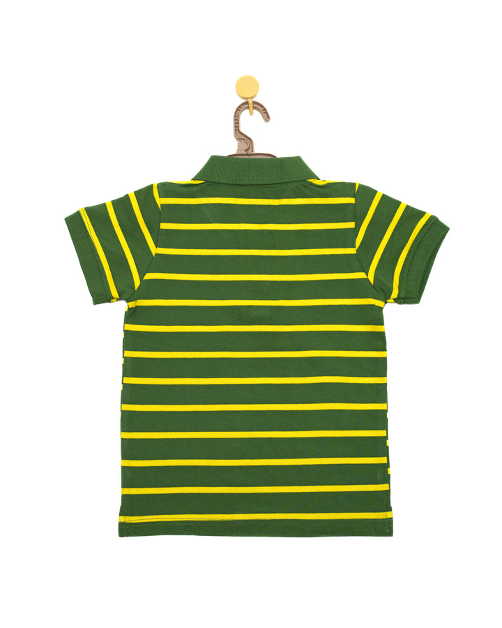 Camp Champ Polo with Flat Knit Collar